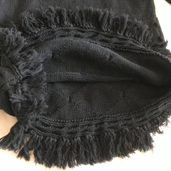 Vintage knit elegant fitted sweater fringe braid - Picture 5 of 6